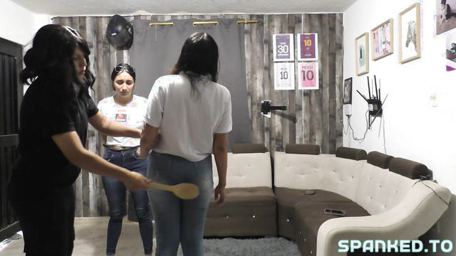 Spank Latinas - Double Trouble For Carmen And Sofia