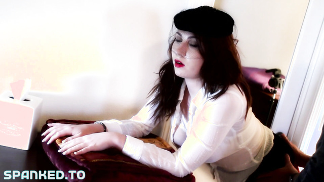 Spanking Glamour - Widow Maxine is Spanked Hard