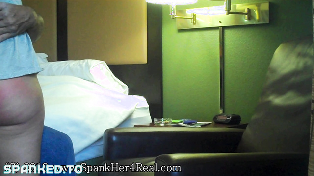 Spank Her 4 Real - Jamie Is Spanked For Being a Brat, Camera Angle 2