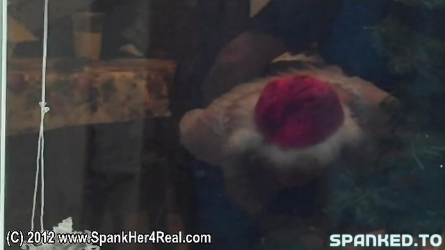 Spank Her 4 Real - Holly The Red Bottomed Mrs Claus