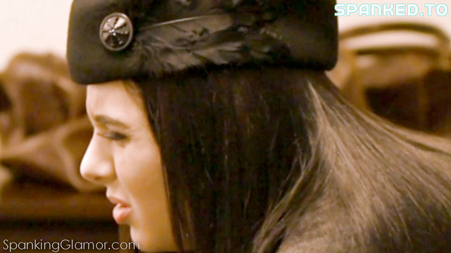 SpankingGlamour - Elegant Brunette Punished
