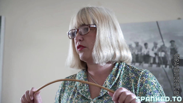 Spanking Sarah - Fighting Girls Caned, But She’s Still Getting a Little Fun Punishment