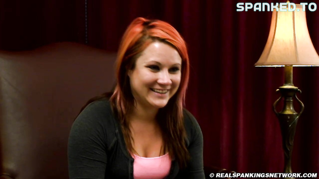 Realspankings Network Clips - Sexy Chubby Redhead Claire Bare Ass Punishment