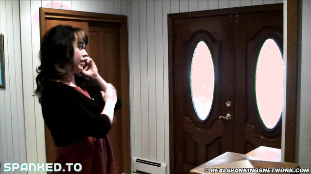 Realspankings Network Clips - Claire Gets Hard Tawse Strapping by Betty
