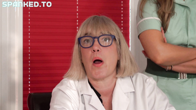 Spanking Sarah - Naked Nurse Spanked Hard For Being Naughty