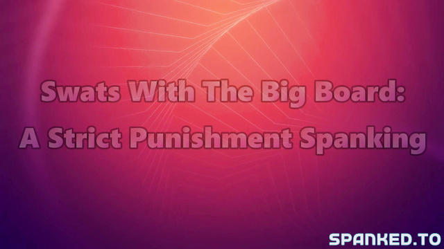 Universal Spanking And Punishments - Chubby Blondie Ges Extremely Hard Bare Ass Discipline