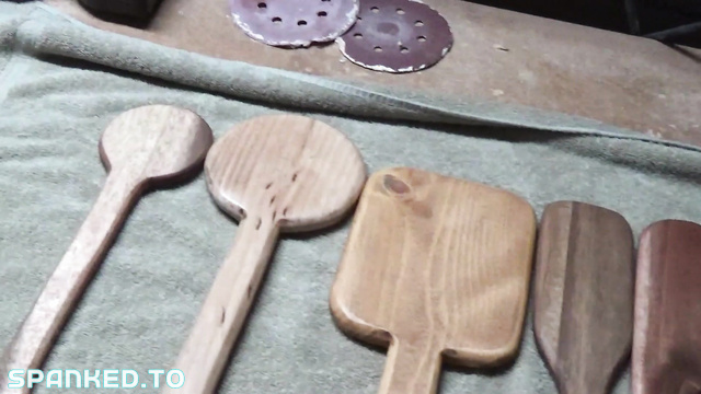 Dark Heart Magic Productions - Outdoor Bare Bootom Paddling Close Up