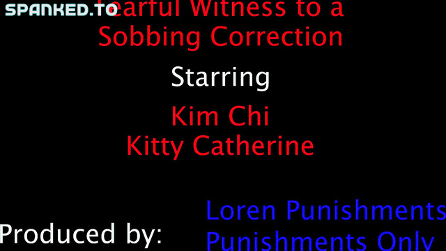 Punishments Only - The Punishment Was Harsh Enough to Bring Her to Tears