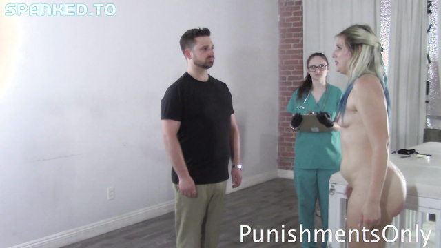 Punishments Only - Sexy Blondie Dria Hardly Caned On Her Bare Ass