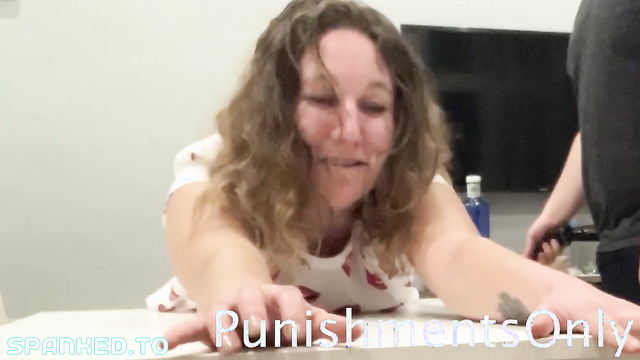 Punishments Only - A Spanking In Spain, He Took Control and She Had to Endure It