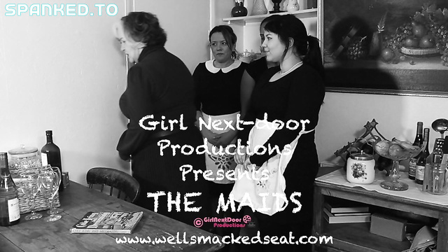 Miss Svenson's Spanking Clips - Punishment Awaits the Disrespectful Maids Part 1
