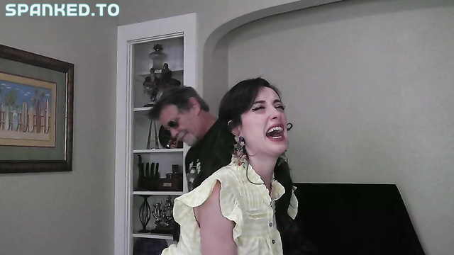Dallas Spanks Hard - Paddle Marks and Red Ass: Hailey Learns The Hard Way
