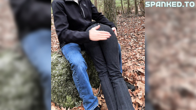 Taken To The Woods For Real Discipline Bare Bottom Over Log And Punished Severely