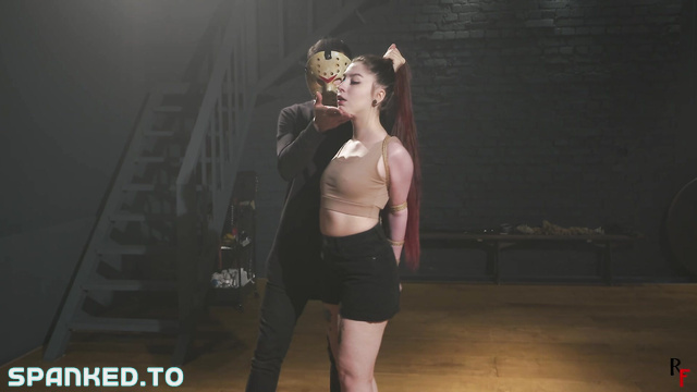 RF Studio Production - Redhead Bound Helpless As He Explored And Tested Every Inch Of Her Sensitive Legs Slowly