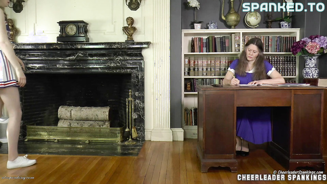 Cheerleader Spankings – Punishes Naughty Cheerleader Mercilessly with Hard Bare Bottom Spanking Until Begging