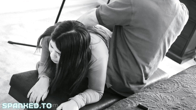 Spanking Glamour / Smoking Erotica - Man Finally Gets To The Brunette Brutal Punishment And Rough Domination