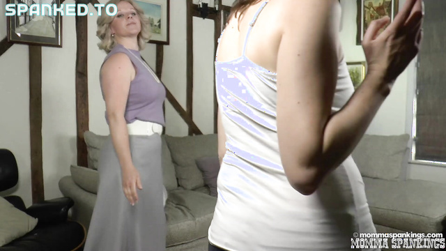 Momma Spankings - A Strong Dynamic Builds As Two Women Confront Two Friends And Push Everything To The Limit