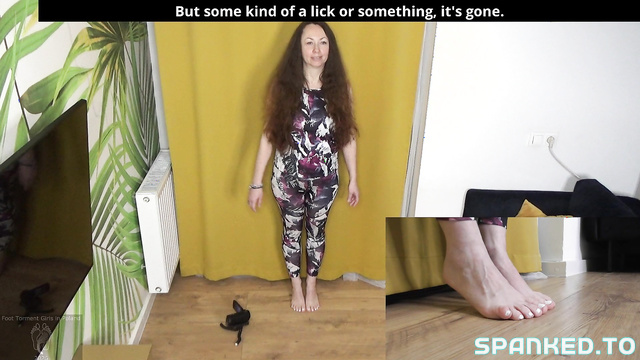 Beautiful Milf Melly Shows Off Her Exceptional Skills In Bastinado