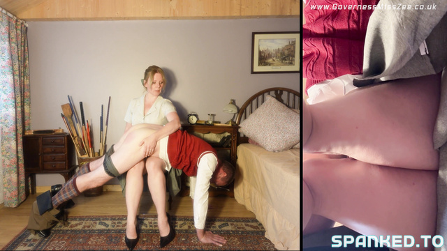 GovernessMissZee - The Art of Spanking: A Sensual Exploration of Power Dynamics in the Bedroom