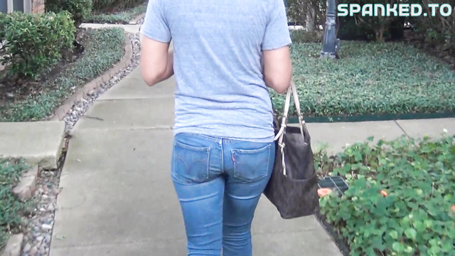 AmateurSpankings - Young Blonde Slut Gets Her Ass Spanked Hard By An Old Bastard